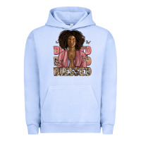 Pigment Grape Ice blessed black woman Urban Hoodie - Artiststas