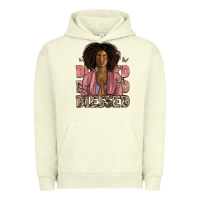Pigment Pistachio blessed black woman Urban Hoodie - Artiststas