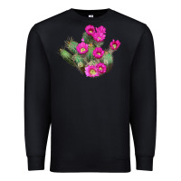 Black strawberry hedgehog cactus Premium Sweatshirt - LillyAllenDesigns