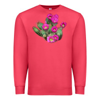 Cardinal strawberry hedgehog cactus Premium Sweatshirt - LillyAllenDesigns