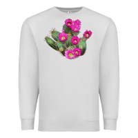 Dove Grey strawberry hedgehog cactus Premium Sweatshirt - LillyAllenDesigns