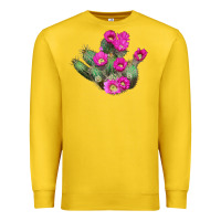 Lemon strawberry hedgehog cactus Premium Sweatshirt - LillyAllenDesigns