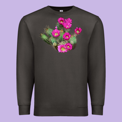 Strawberry Hedgehog Cactus Premium Sweatshirt Designed By Lillyallendesigns