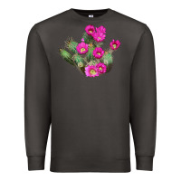 Smoke strawberry hedgehog cactus Premium Sweatshirt - LillyAllenDesigns