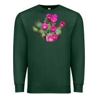 Sports Green strawberry hedgehog cactus Premium Sweatshirt - LillyAllenDesigns