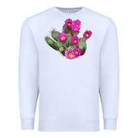 White strawberry hedgehog cactus Premium Sweatshirt - LillyAllenDesigns