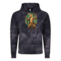 Cloud Black happy deer Vintage Hoodie - Unal Design