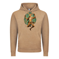 Vintage Coffee happy deer Vintage Hoodie - Unal Design