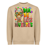 Mushroom Dia de los muertos Heavyweight Sweatshirt - RanaPortraitStore