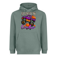 Sage pumpkin crusher monster truck Heavyweight Hoodie - Jasminsmagicworld