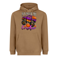 Toasted Coconut pumpkin crusher monster truck Heavyweight Hoodie - Jasminsmagicworld