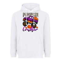 White pumpkin crusher monster truck Heavyweight Hoodie - Jasminsmagicworld
