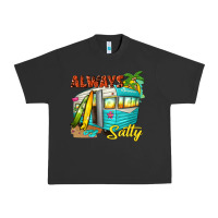 Pigment Black always salty with caravan Urban Heavy Tee - texasbilliewilder