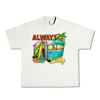 Pistachio always salty with caravan Urban Heavy Tee - texasbilliewilder