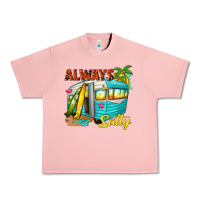Salmon always salty with caravan Urban Heavy Tee - texasbilliewilder
