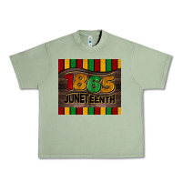 Oil Green 1865 juneteenth tumbler Urban Heavy Tee - BarkalooDesign