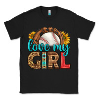 Black love my girl baseball Classic Tee - HRA Design Shop