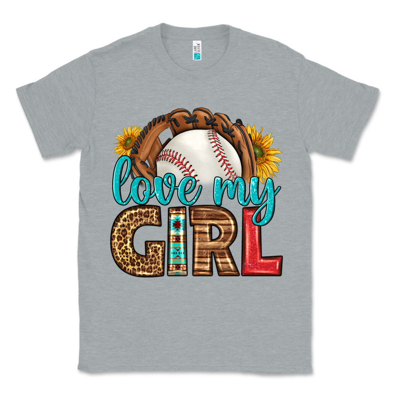 Love My Girl Baseball Classic Tee by HRA Design Shop | Teevron