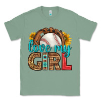Sage love my girl baseball Classic Tee - HRA Design Shop