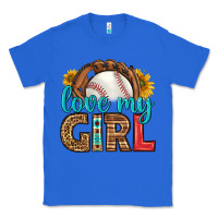 True Royal love my girl baseball Classic Tee - HRA Design Shop