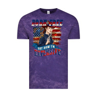Cloud Purple born free but now im expensive Vintage Tee - texasbilliewilder