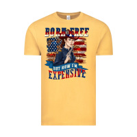Vintage Mustard born free but now im expensive Vintage Tee - texasbilliewilder