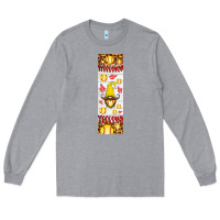 Heather Grey softball football penwraps Long Sleeve Tee - HRA Design Shop