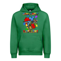 Emerald rawsomely different autism t rex Urban Hoodie - Artiststas