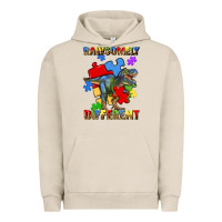 Pigment French Oak rawsomely different autism t rex Urban Hoodie - Artiststas