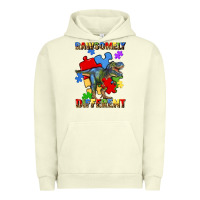 Pigment Pistachio rawsomely different autism t rex Urban Hoodie - Artiststas
