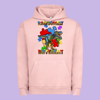 Rawsomely Different Autism T Rex Urban Hoodie Designed By Artiststas
