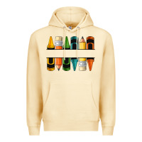 Pina Colada custom crayons with pencil Premium Hoodie - NancyCooperArtShop