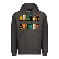 Smoke custom crayons with pencil Premium Hoodie - NancyCooperArtShop