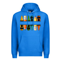True Royal custom crayons with pencil Premium Hoodie - NancyCooperArtShop
