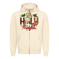 Sandshell oh holy night Zipper Hoodie - BundleAndBundleShop