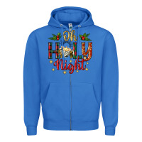 True Royal oh holy night Zipper Hoodie - BundleAndBundleShop