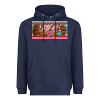 Navy western nurse love  caduceus and arrow license plate template Heavyweight Hoodie - BarkalooDesign