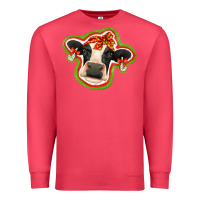 Cardinal christmas heifer Premium Sweatshirt - Jasminsmagicworld