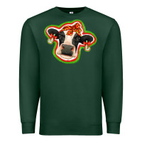 Sports Green christmas heifer Premium Sweatshirt - Jasminsmagicworld