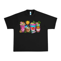 Black aloha coffe cups Urban Heavy Tee - texasbilliewilder
