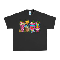 Pigment Black aloha coffe cups Urban Heavy Tee - texasbilliewilder