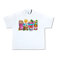 White aloha coffe cups Urban Heavy Tee - texasbilliewilder