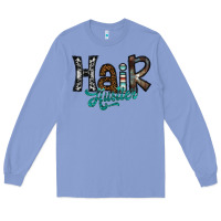 Colony Blue hair hustler Long Sleeve Tee - SublimationCraftShop