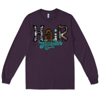 Plum hair hustler Long Sleeve Tee - SublimationCraftShop