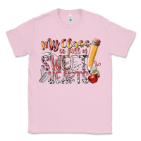 Bubblegum Pink my class is full of sweet hearts Classic Tee - RacoonDesign