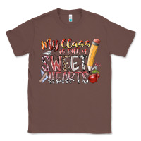 Chestnut my class is full of sweet hearts Classic Tee - RacoonDesign