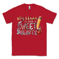 Red my class is full of sweet hearts Classic Tee - RacoonDesign