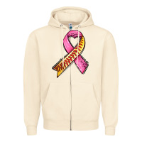 Sandshell breast cancer sport ribbons Zipper Hoodie - AdoDesignShop