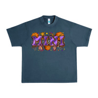 Midnight Navy mini basketball Urban Heavy Tee - Zillion Design Studio