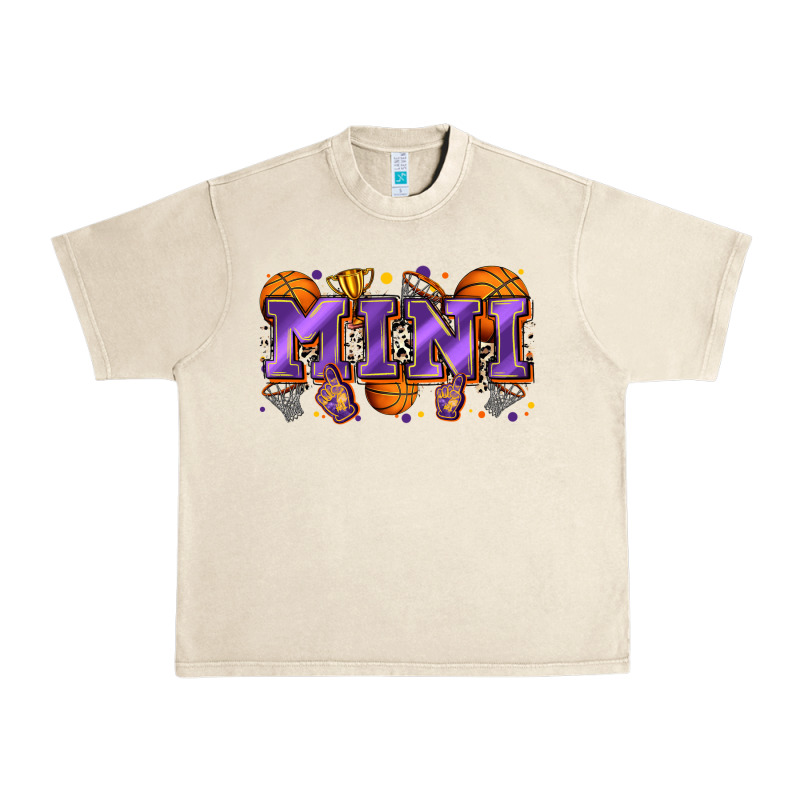 Mini Basketball Urban Heavy Tee by Zillion Design Studio | Teevron